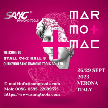 Invitație pentru vizitatorii de afaceri globali: SANG Diamond Tools la Expoziția Marmomac din Italia 2023