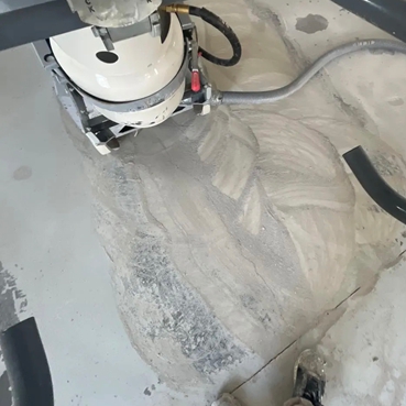 Studiu de caz al clientului | Saboți de șlefuit SANG Diamond Tools pentru polizorul de podea Lavina